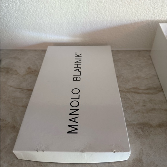 Manolo Blahnik Rancio Brown Leather Sandals Heels & Dust Bag Size 35 EU / 5 US - Picture 6 of 15